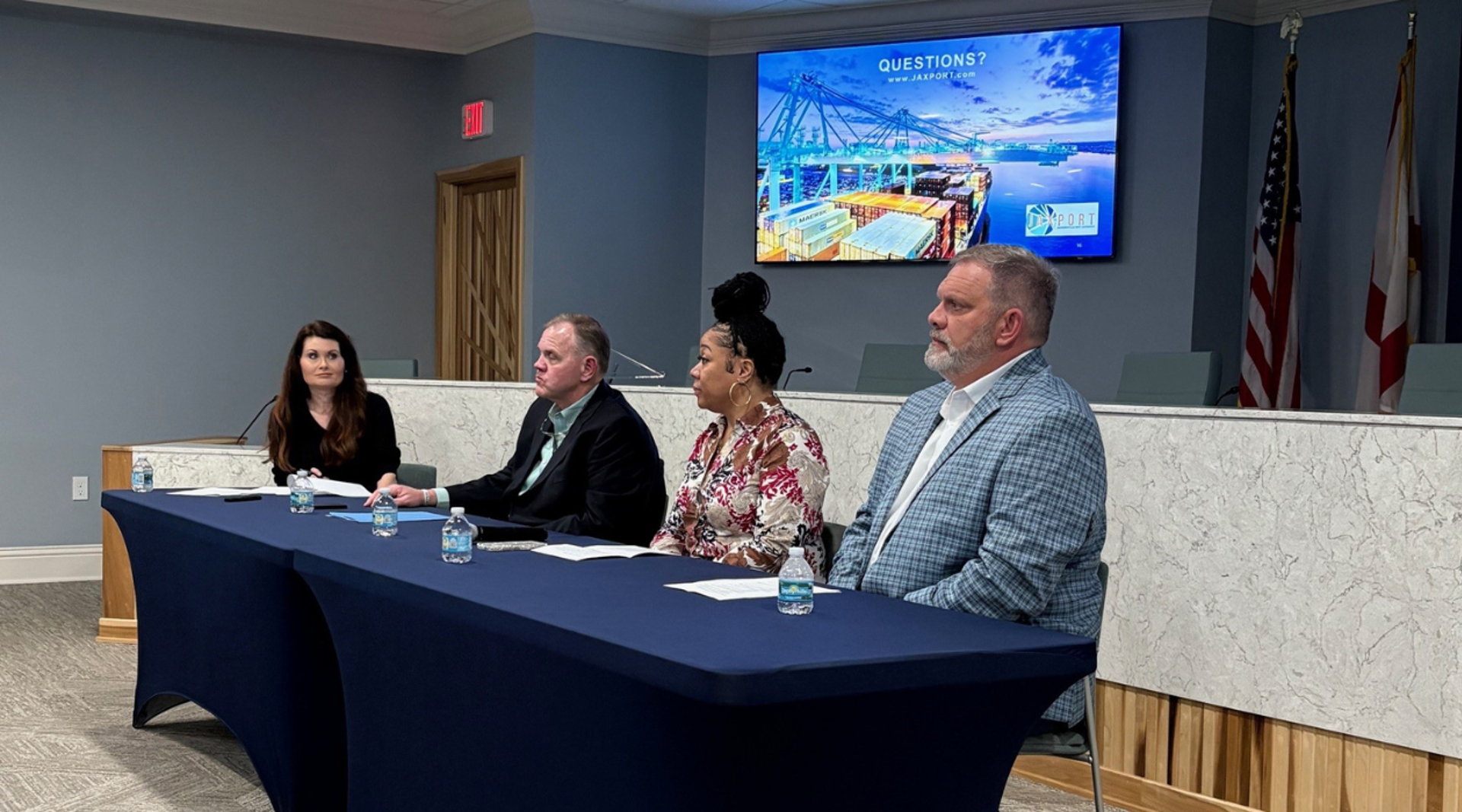 A panel of experts discuss the Future of Freight and Trailer Bridge’s Commitment to Workforce Development