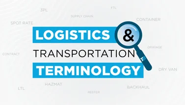 Glossary of Logistics & Transportation Terms