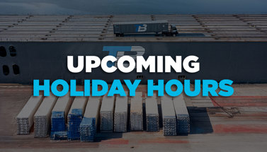 2025 Upcoming Holiday Hours
