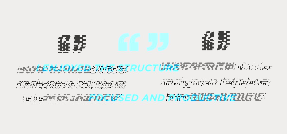 I enjoyed the structure built into these mentoring groups a lot. It really helped keep the time focused and productive.