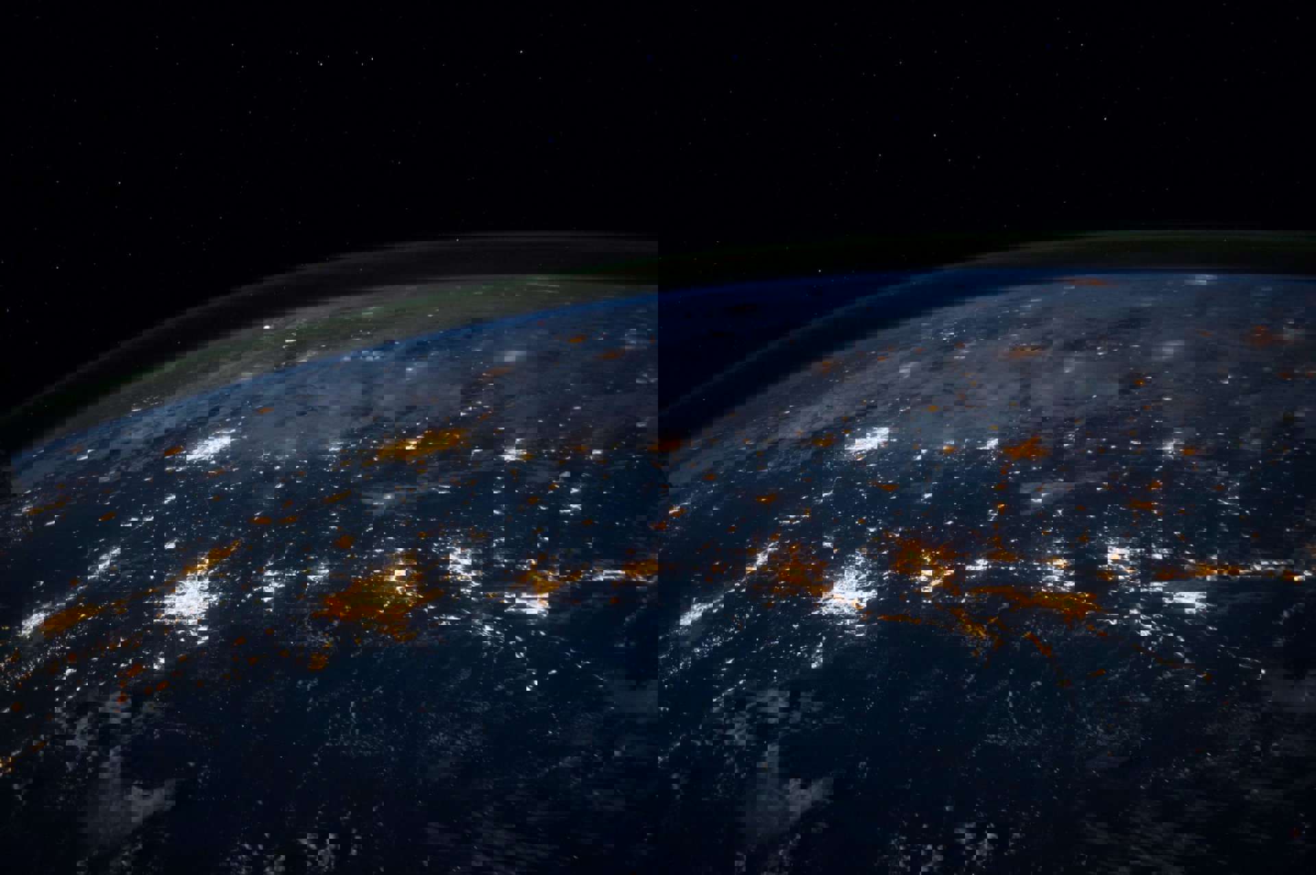 NASA shot of the earth